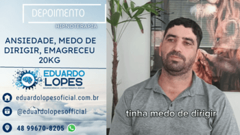 ANSIEDADE, MEDO DE DIRIGIR, EMAGRECEU 20KG